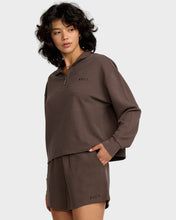 Load image into Gallery viewer, RVCA Glory Waffle Long Sleeve Shirt - Brown Bear
