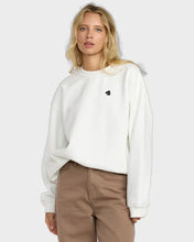 Load image into Gallery viewer, RVCA Spanky Loteria Fleece Crew - Vintage White
