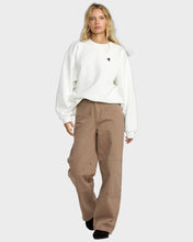 Load image into Gallery viewer, RVCA Spanky Loteria Fleece Crew - Vintage White
