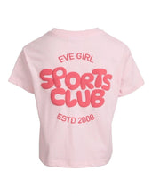 Load image into Gallery viewer, Eve Girl Sports Club Tee - Pale Pink
