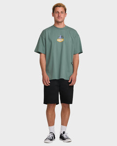 Billabong Tropical reaper OG Tee - Dark Slate