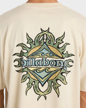 Load image into Gallery viewer, Billabong Solar Flare OG SS T-Shirt - Oatmeal
