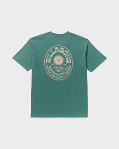 Billabong Sunny Days Premium SS T-Shirt -  Sage Green