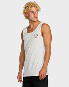 Billabong Arch Fade Tank - Off White