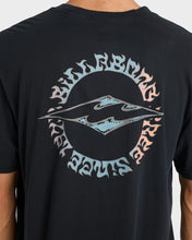 Load image into Gallery viewer, Billabong Hollow Diamond Wave Washed Premium T-Shirt - Black
