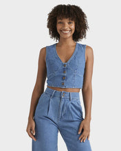 Load image into Gallery viewer, Billabong Indigo Skies Top - Salt Washed
