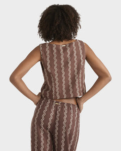Billabong Another Wave Wvn Tank - Espresso