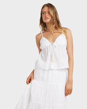 Load image into Gallery viewer, Billabong Womens High Tides Cami Top - White
