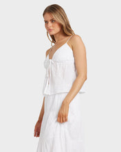 Load image into Gallery viewer, Billabong Womens High Tides Cami Top - White

