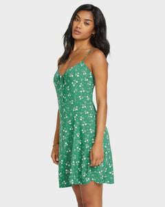 Billabong Island Love Dress - Island Green