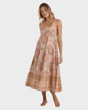 Load image into Gallery viewer, Billabong Womens Just For You Midi Dress - Sunstone
