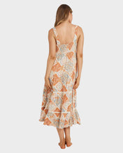Load image into Gallery viewer, Billabong Forever Folk Shine Midi Dress - White Cap
