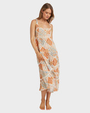 Load image into Gallery viewer, Billabong Forever Folk Shine Midi Dress - White Cap
