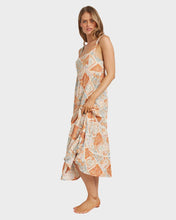 Load image into Gallery viewer, Billabong Forever Folk Shine Midi Dress - White Cap
