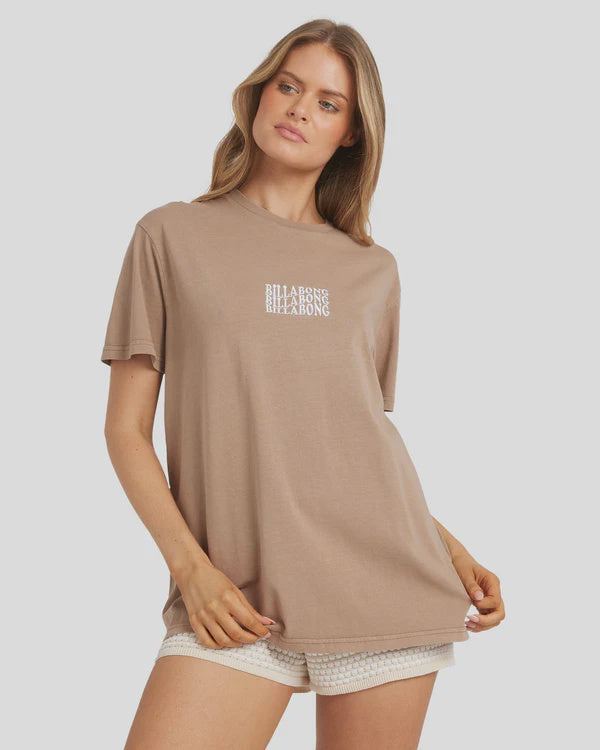 Billabong Surf High Tee - Mushroom