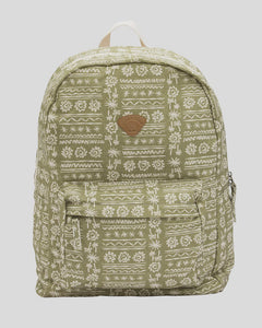Billabong  Womens Schools Out Backpack - Green Tea