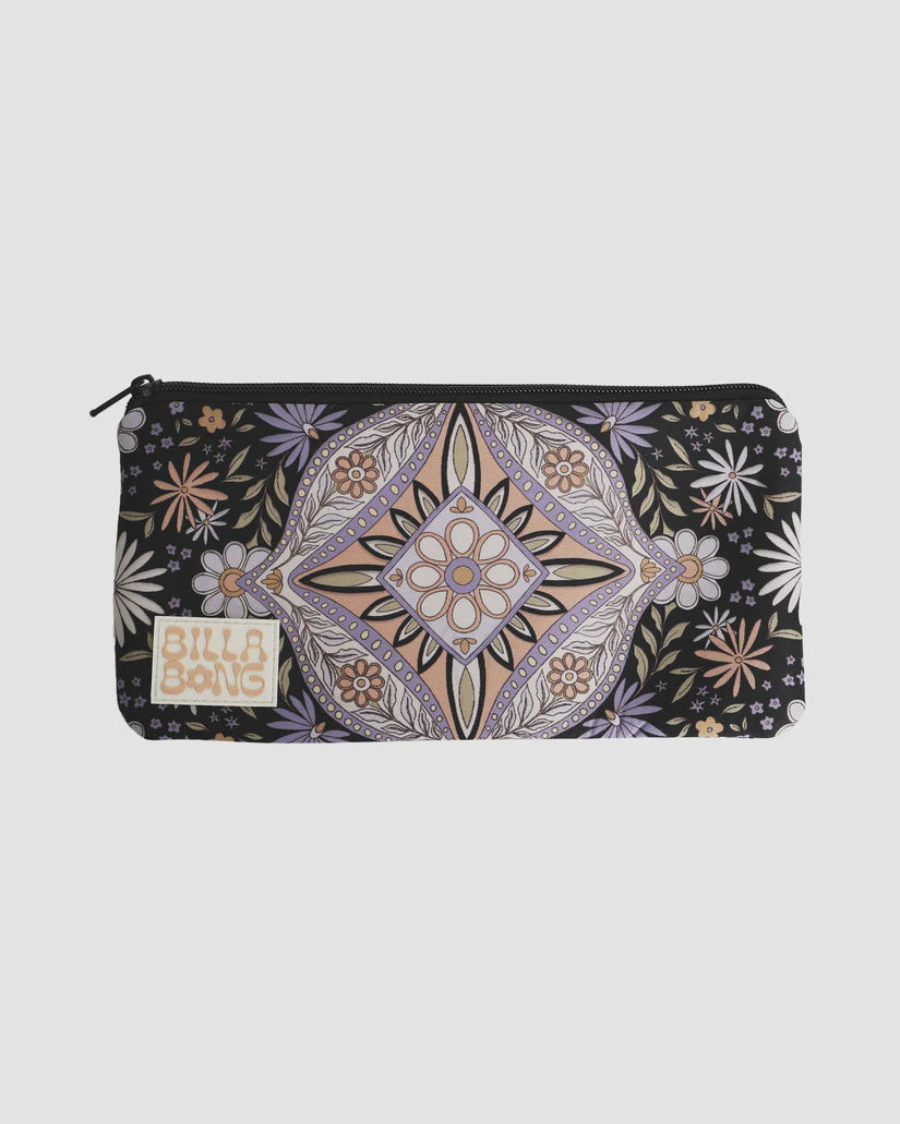 Billabong Just For You Small Pencil Case - Black