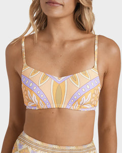 Billabong Just For You Lila D/DD Underwire Bikini Top - Sunstone