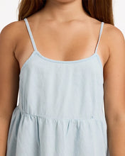 Load image into Gallery viewer, Billabong Wave After Wave Junior Girls Dress - Sky Gray
