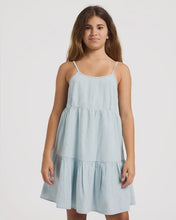 Load image into Gallery viewer, Billabong Wave After Wave Junior Girls Dress - Sky Gray
