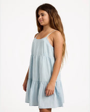 Load image into Gallery viewer, Billabong Wave After Wave Junior Girls Dress - Sky Gray
