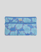 Load image into Gallery viewer, Billabong Happy Hibiscus Lrg Pencil Case - Tidal Bule
