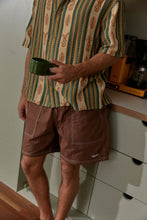 Load image into Gallery viewer, Rhythm Contrast Stitch Jam Shorts - Chocolate
