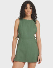 Load image into Gallery viewer, RVCA Eliana Skort Mini Dress - Wintermoss
