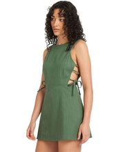 Load image into Gallery viewer, RVCA Eliana Skort Mini Dress - Wintermoss
