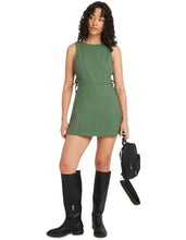 Load image into Gallery viewer, RVCA Eliana Skort Mini Dress - Wintermoss
