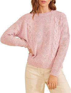 MINKPINK Lydia Knit Jumper - Blush