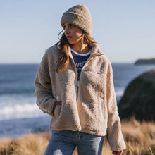 Load image into Gallery viewer, Rip Curl Cala Nights Sherpa Jacket - Natural
