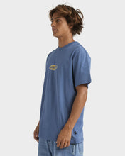 Load image into Gallery viewer, Quiksilver Channel Fix T-Shirt - China Blue
