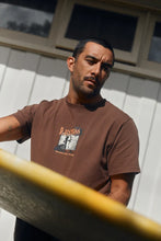 Load image into Gallery viewer, Rhythm Tune In Vintage T-Shirt - Chocolate
