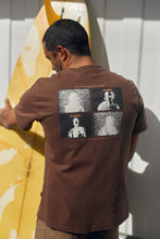 Load image into Gallery viewer, Rhythm Tune In Vintage T-Shirt - Chocolate
