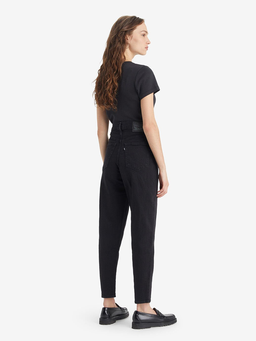 Levi's High Waisted Mom Jean - Flash Black
