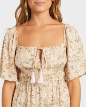 Load image into Gallery viewer, Roxy Garland Sun Symphony Dress - Stone
