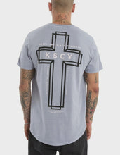 Load image into Gallery viewer, Kiss Chacey Sanctus Dual Curved Tee - Pigment Lavender
