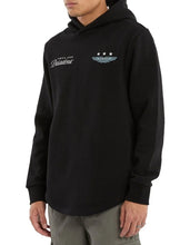 Load image into Gallery viewer, Nena And Pasadena Break Dual Curved Hoodie - Jet Black
