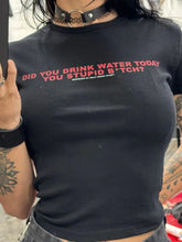 Load image into Gallery viewer, Billy Bones Club Thirsty Baby Tee - Vintage Black
