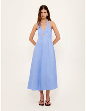 Load image into Gallery viewer, Staple The Label Azzurra Linen Halter Dress - Jacaranda
