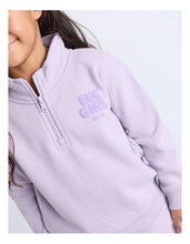 Load image into Gallery viewer, Eve Girl  Sports Club 1/4 Zip - Lavender
