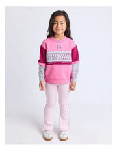 Load image into Gallery viewer, Eve Girl Alpine Panelled Crew (3 - 7 Years) - Pink
