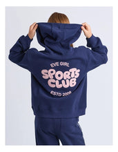 Load image into Gallery viewer, Eve Girl  Sports Club Hoodie (8 - 16 Years) in Navy
