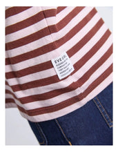 Load image into Gallery viewer, Eve Girl Brooklyn Stripe Long Sleeve Shirt - Chocolate
