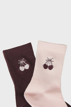 Load image into Gallery viewer, All About Eve Dolce Crew Socks 2 Pack
