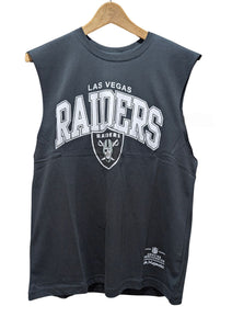 Majestic Las Vegas Raiders Logo Arch Muscle Tank - Black