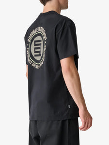 S-Double Workshop Dot SS Tee - Pigment Black