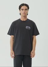 Load image into Gallery viewer, Afends Thirty Three Ten Retro Tee - Stone Black

