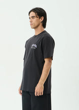 Load image into Gallery viewer, Afends Thirty Three Ten Retro Tee - Stone Black
